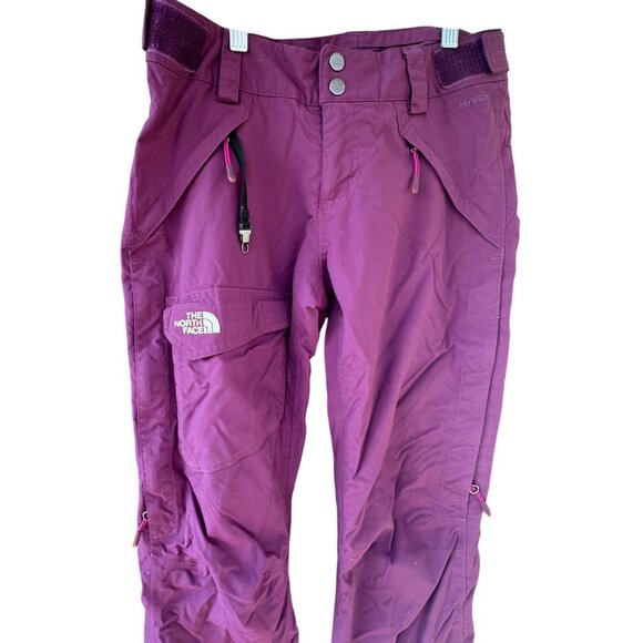 The North Face Womens XS Hyvent Purple Snow Pants.Waterproof Insulated Ski Board - Picture 3 of 12